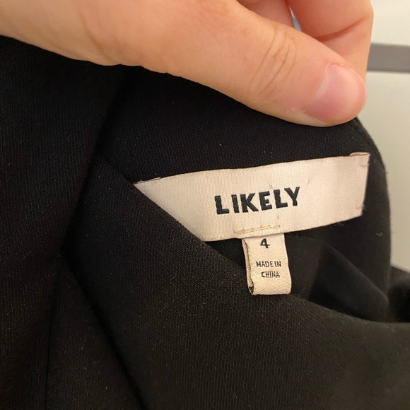 Likely black dress size 4 - Picture 4 of 5
